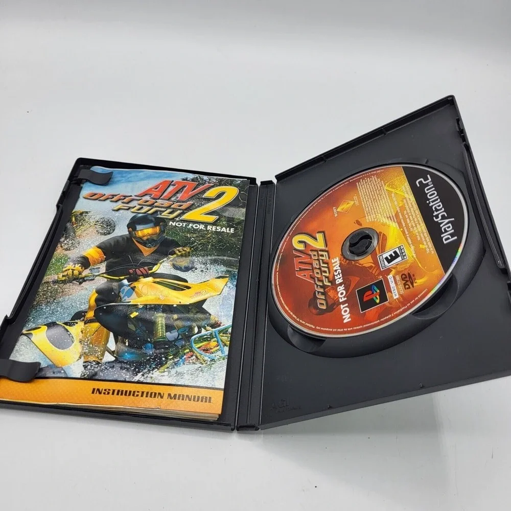 ATV Offroad Fury 2 (Sony PlayStation 2, 2002) PS2 Game &‎ Case Not For Resale